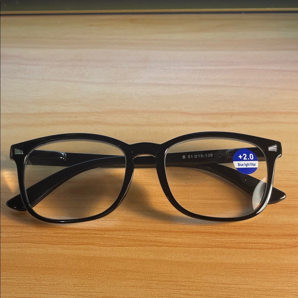 Black Blue Light Blocking Reading Glasses
